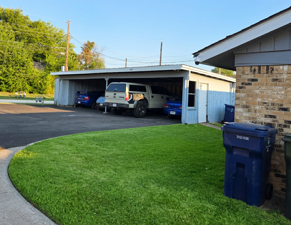 Garland Home Covered Parking